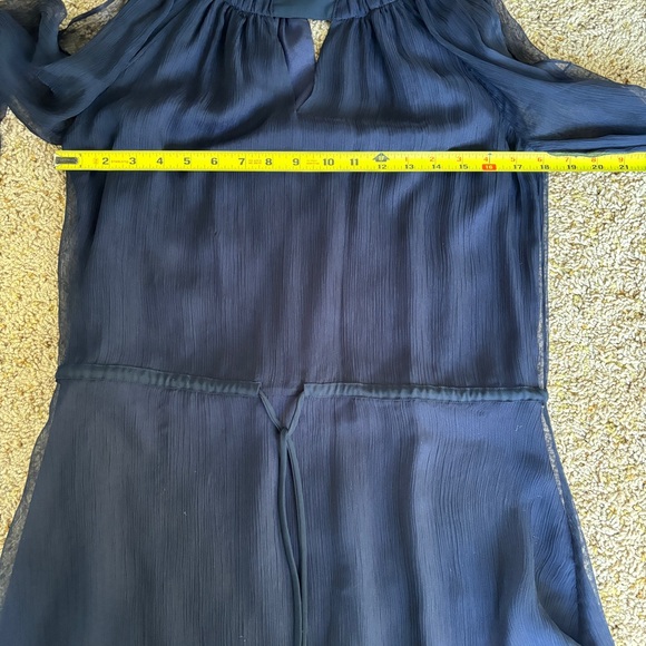 Liberty Sage Size S Navy Dress - Picture 7 of 9